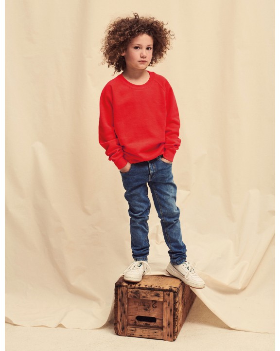 Sweat-shirt personnalisable FOL Sweat-shirt enfant manches raglan (62-039-0)