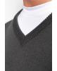 Trui KARIBAN Heren pullover met v-hals voor bedrukking & borduring