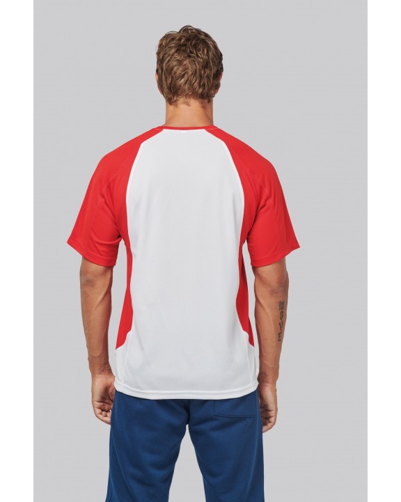 T-shirt PROACT Tweekleurig sport-t-shirt unisex voor bedrukking &amp; borduring