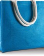 KIMOOD Jute-Strandtasche Tote Bag personalisierbar