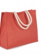 KIMOOD Jute-Strandtasche Tote Bag personalisierbar