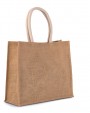 KIMOOD Jute-Strandtasche Tote Bag personalisierbar