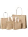 Tote bag personnalisable KIMOOD Sac de plage en jute