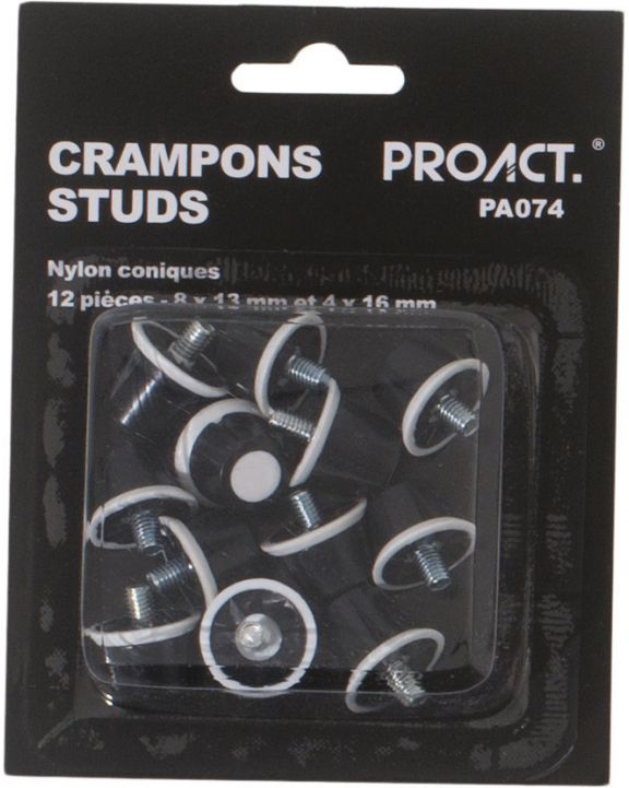 Accessoire personnalisable PROACT Boîte de 12 crampons nylon coniques