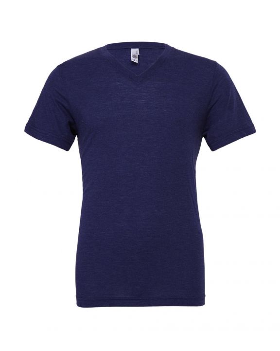 T-shirt BELLA-CANVAS Unisex Triblend V-neck T-Shirt voor bedrukking & borduring