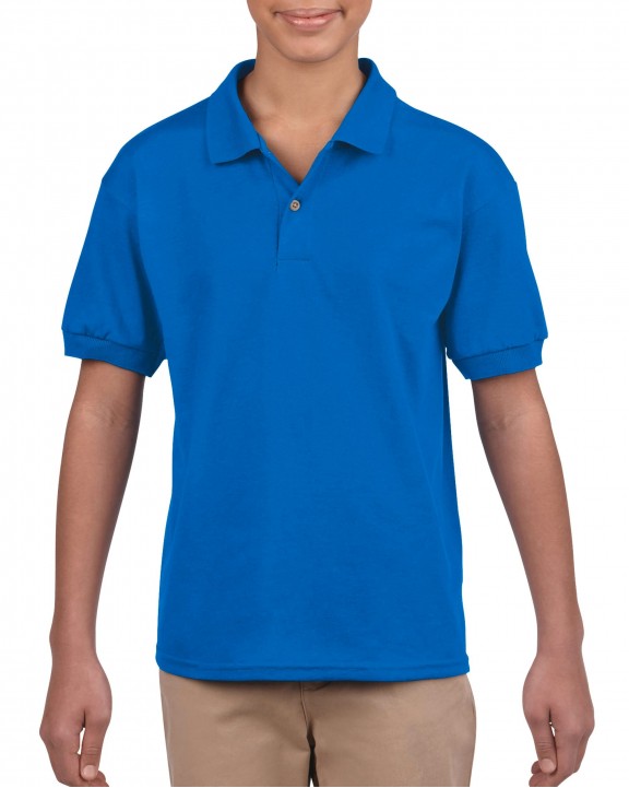 GILDAN Dryblend Classic Fit Youth Jersey Polo Poloshirt personalisierbar