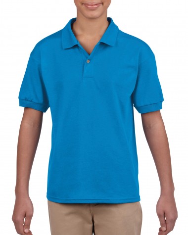 Polo personnalisable GILDAN Polo jersey Dryblend® enfant