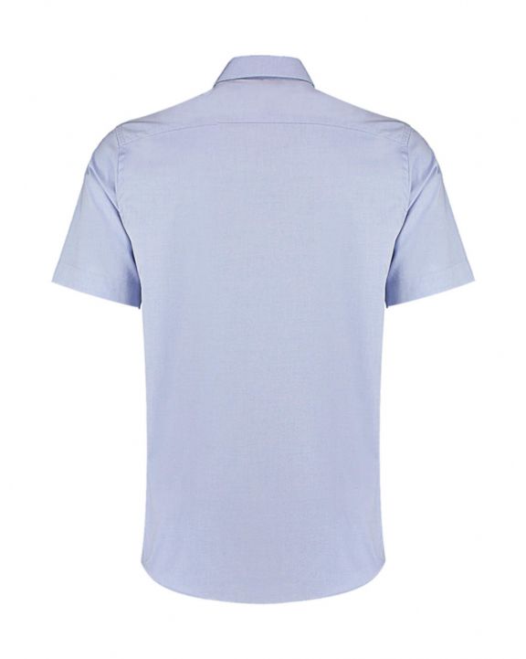 Hemd KUSTOM KIT Tailored Fit Premium Oxford Shirt SSL voor bedrukking & borduring