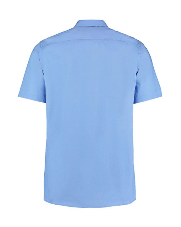 Hemd KUSTOM KIT Tailored Fit City Shirt SSL voor bedrukking & borduring