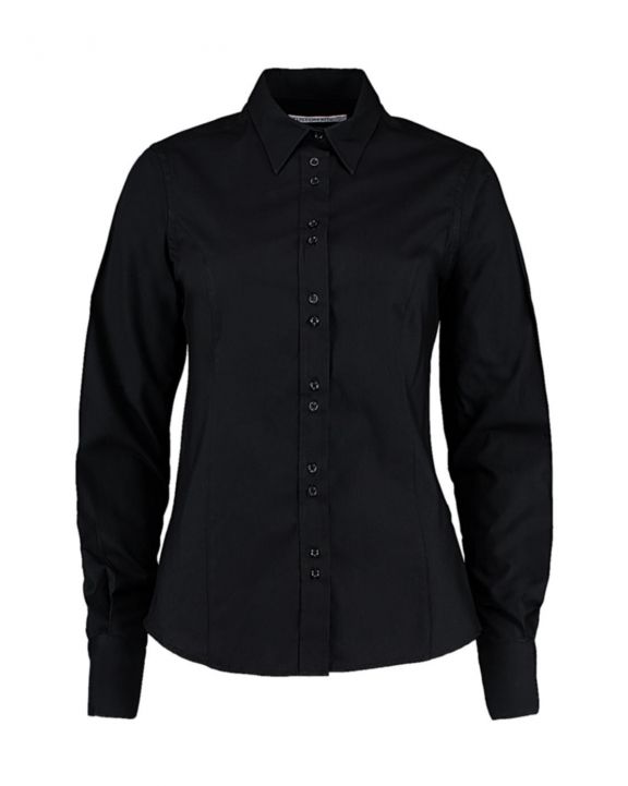 Hemd KUSTOM KIT Women's Tailored Fit City Shirt personalisierbar