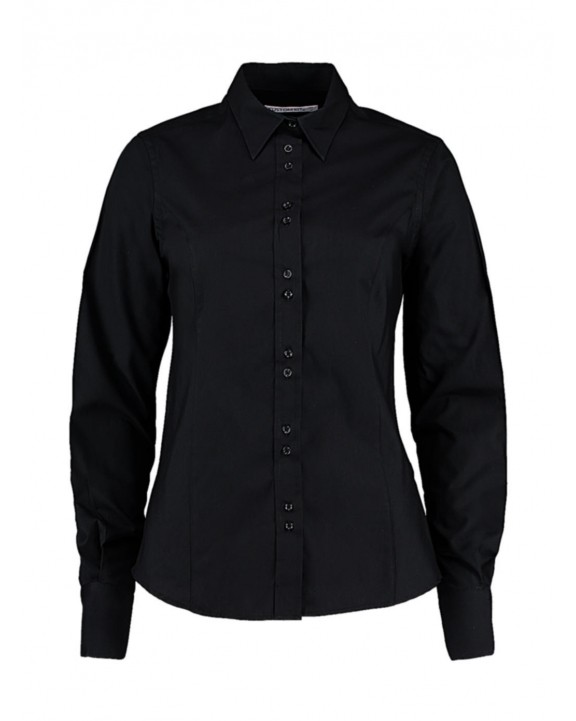 Hemd KUSTOM KIT Women's Tailored Fit City Shirt voor bedrukking &amp; borduring