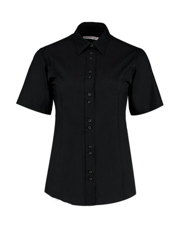 Hemd KUSTOM KIT Women's Tailored Fit City Shirt SSL personalisierbar