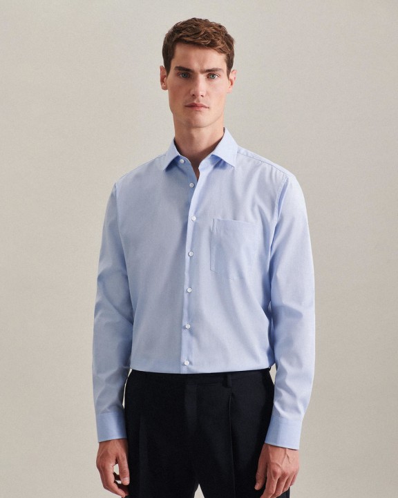 Chemise personnalisable SEIDENSTICKER Seidensticker Regular Fit 1/1 Business Kent