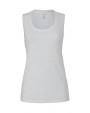 T-shirt BELLA-CANVAS WOMENS FLOWY SCOOP MUSCLE TANK voor bedrukking &amp; borduring