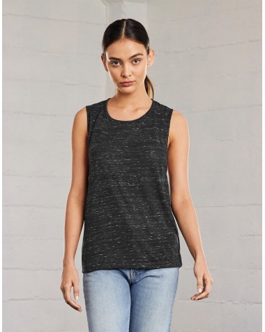 BELLA-CANVAS Flowy Scoop Muscle Tank Top T-Shirt personalisierbar