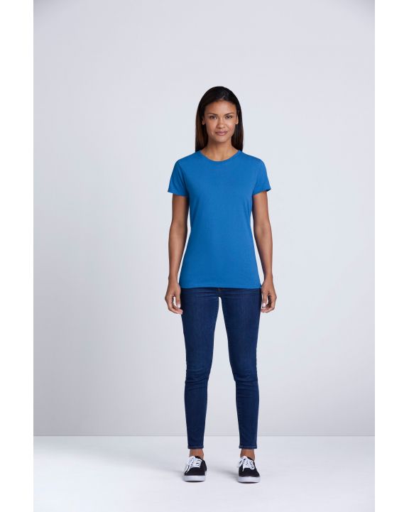 T-shirt GILDAN Heavy Cotton™Semi-fitted Ladies' T-shirt voor bedrukking & borduring