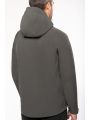KARIBAN Herren Softshell-Jacke mit Abnehmbare Kapuze Softshell personalisierbar