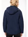 KARIBAN Damen Softshell-Jacke mit Abnehmbare Kapuze Softshell personalisierbar