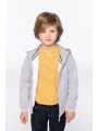 Sweater KARIBAN Kinder hooded sweater met rits voor bedrukking &amp; borduring