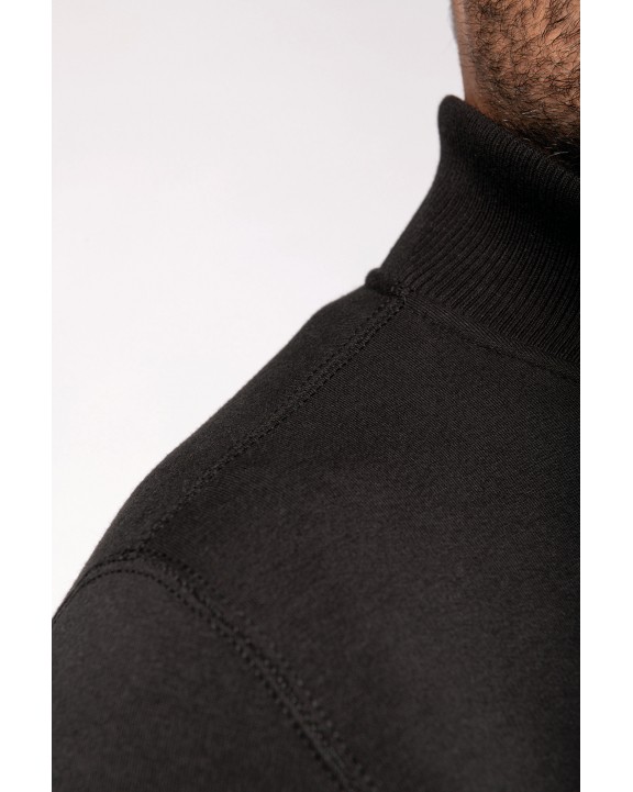 Sweater KARIBAN Herensweater met rits voor bedrukking &amp; borduring