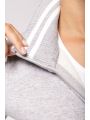 Sweater KARIBAN Damessweater met rits voor bedrukking &amp; borduring