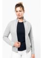 Sweat-shirt personnalisable KARIBAN Veste molleton zippée femme