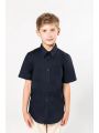 Chemise personnalisable KARIBAN Chemise popeline manches courtes enfant