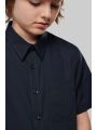 Chemise personnalisable KARIBAN Chemise popeline manches courtes enfant