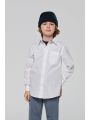 Chemise personnalisable KARIBAN Chemise popeline manches longues enfant