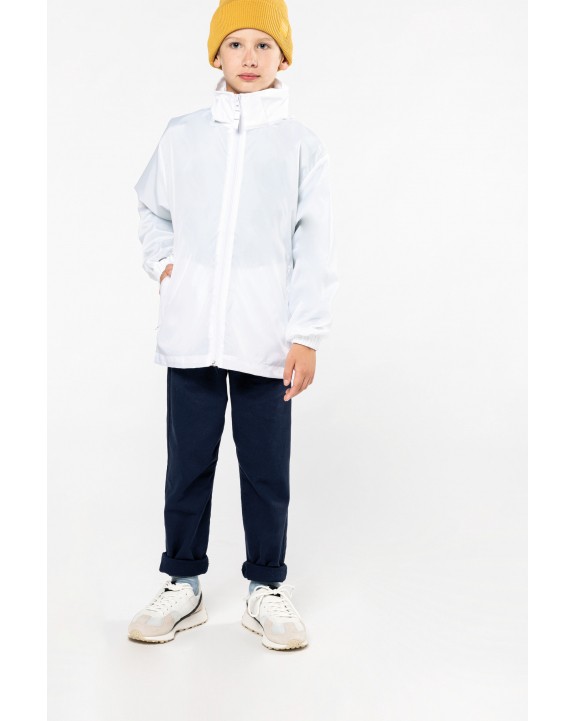 Veste personnalisable KARIBAN Coupe-vent non doublé enfant