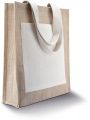 Tote bag KIMOOD Jute Shopper voor bedrukking &amp; borduring