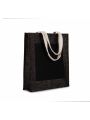 Tote bag personnalisable KIMOOD Sac shopping toile de jute