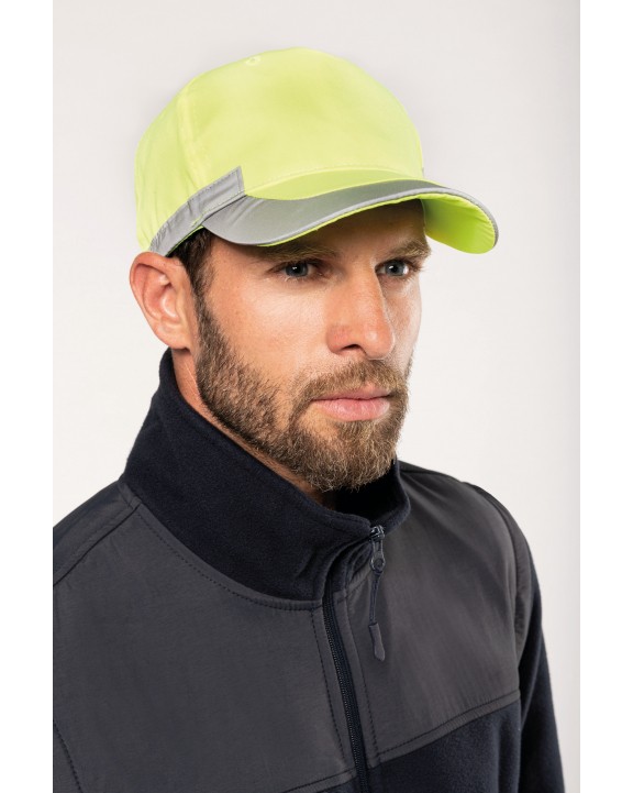 WK. DESIGNED TO WORK Fluoreszierende- 5-Panel-Kappe Kappe personalisierbar