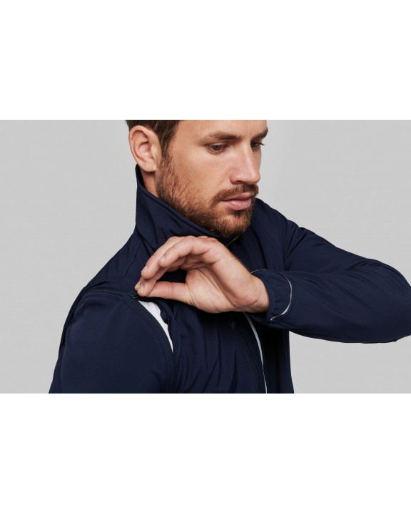 Softshell personnalisable PROACT Veste softshell sport manches amovibles unisexe