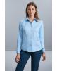 Hemd RUSSELL Ladies Long Sleeve Herringbone Shirt voor bedrukking & borduring