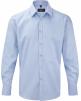 Hemd RUSSELL Men's Long Sleeve Herringbone Shirt voor bedrukking & borduring