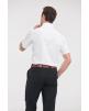 Hemd RUSSELL Men's Short Sleeve Herringbone Shirt voor bedrukking & borduring