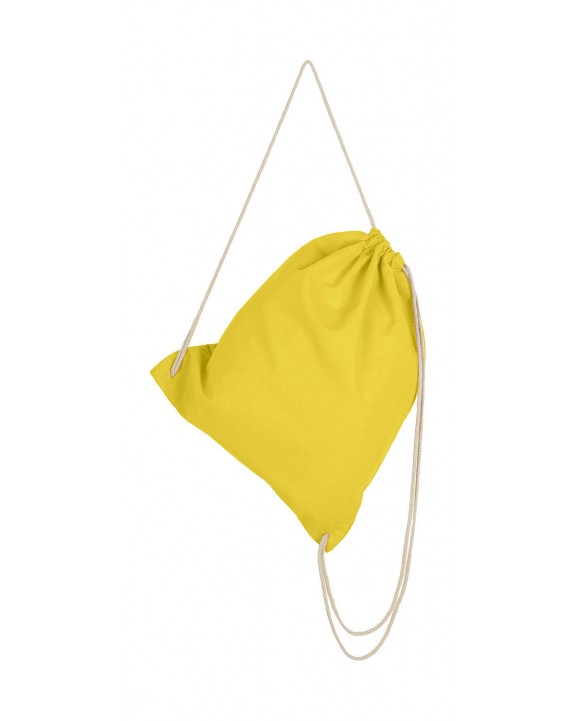 Tote bag BAGS BY JASSZ Cotton Drawstring Backpack voor bedrukking &amp; borduring