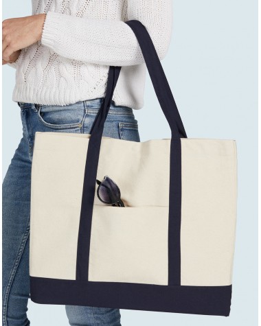 BAGS BY JASSZ Canvas Shopping Bag Tote Bag personalisierbar