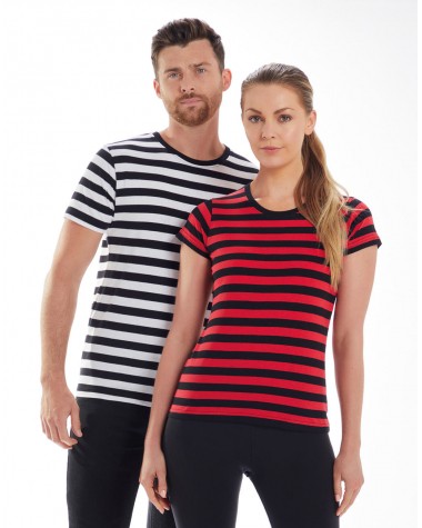 T-shirt MANTIS Men's Stripy T voor bedrukking &amp; borduring