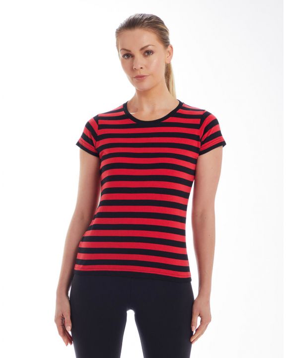 T-shirt personnalisable MANTIS Women's Stripy T