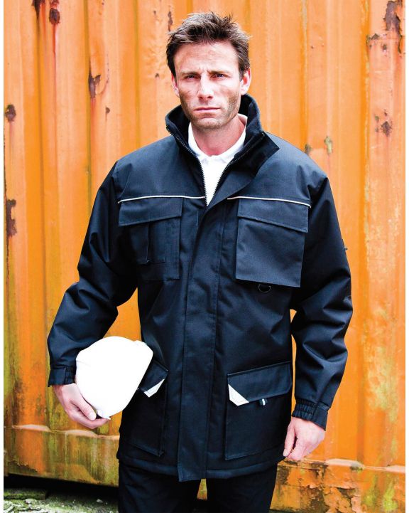 Jas RESULT Work-Guard Sabre Long Coat voor bedrukking & borduring
