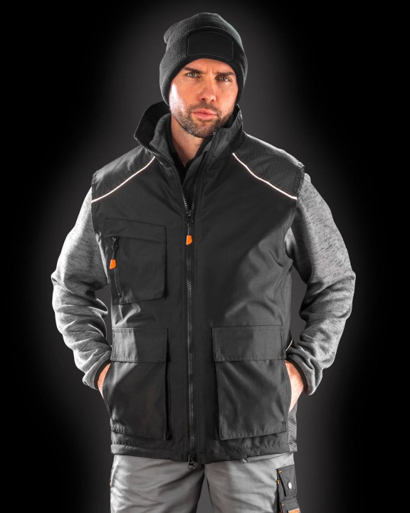 Veste personnalisable RESULT Work-Guard Vostex Bodywarmer