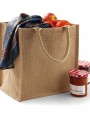Tote bags à personnaliser WESTFORDMILL JUTE MIDI TOTE naturel