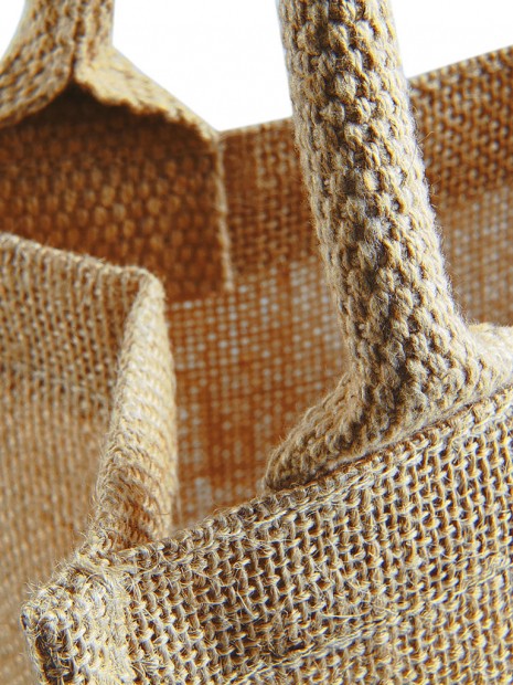 Tote bags à personnaliser WESTFORDMILL JUTE MIDI TOTE naturel