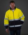 Laine polaire personnalisable YOKO Fluo 2-Tone Fleece Jacket