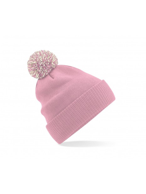 BEECHFIELD Bonnet Snowstar® dusky pink/beige personnalisable
