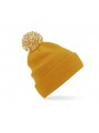 BEECHFIELD Bonnet Snowstar® mustard/off white personnalisable