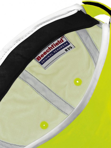 Casquettes à personnaliser BEECHFIELD ENHANCED-VIZ CAP fluo yellow
