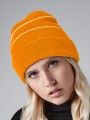 Bonnets, Écharpes & Gants à personnaliser BEECHFIELD Enhanced-Viz Knitted Hat flo orange